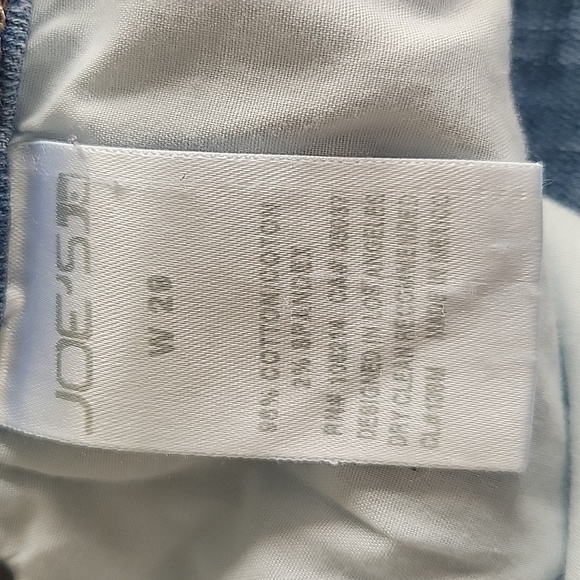 JOE'S JEANS DISTRESSED BLUE JEAN SHORTS BECKETT SIZE 29 - Picture 9 of 16